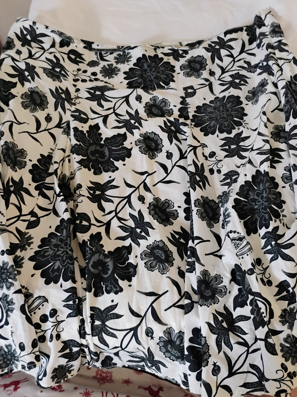 Y2K Vintage Floral Skirt